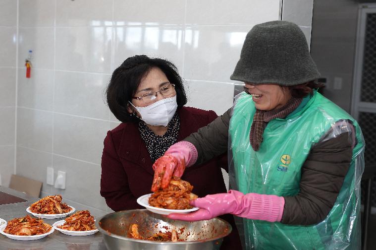학교면 김장김치 나눔행사(2022.12.02.)