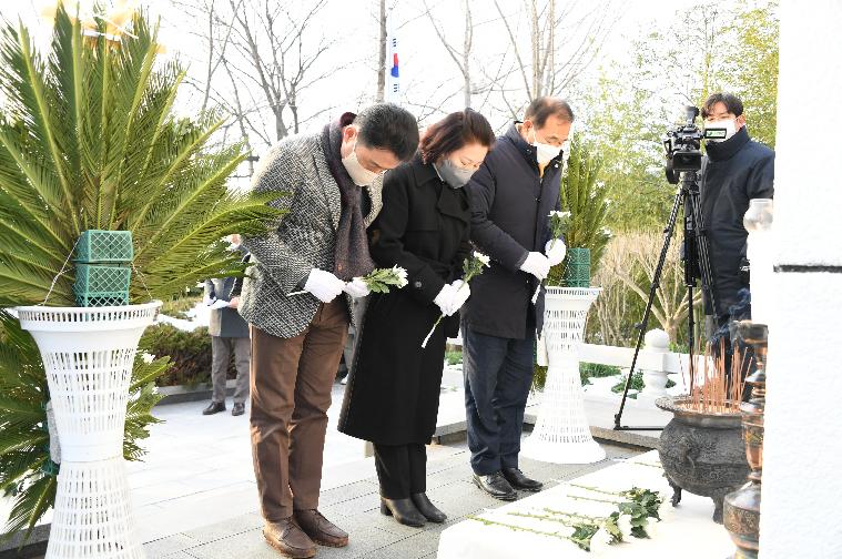 2023년 충혼탑 참배(2023.1.2.) 7