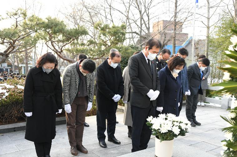 2023년 충혼탑 참배(2023.1.2.) 9