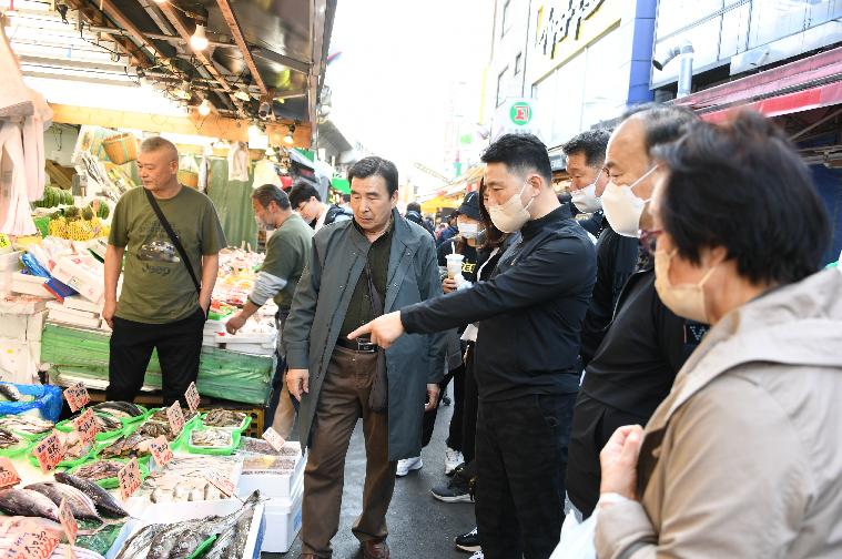 동경 중앙도매시장 및 우에노시장 방문(2023.3.10.) 10