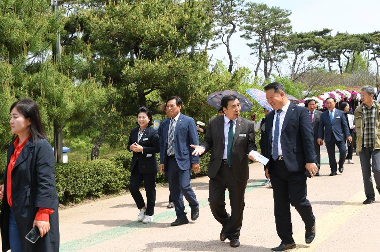 경북 의성군의회 나비대축제 방문(2023.5.2.) 6