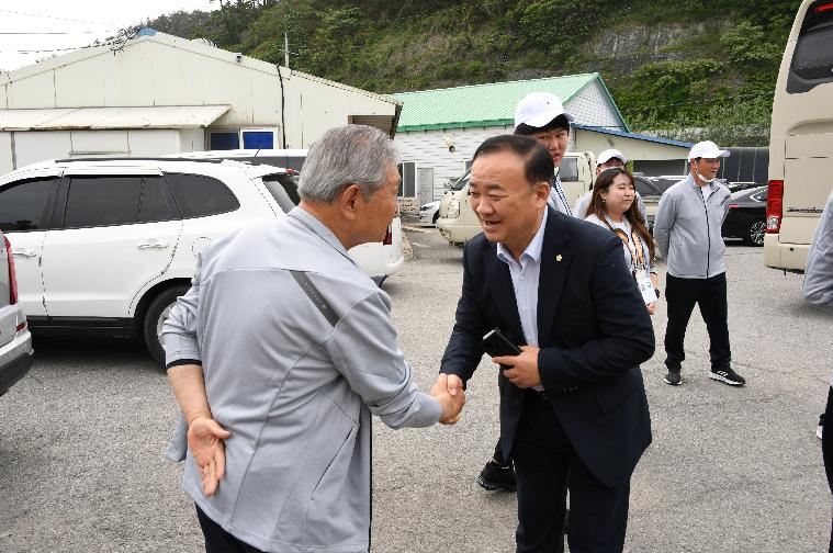 제31회 전라남도 장애인 체육대회 함평군 선수단 환송(2023.5.23.) 2