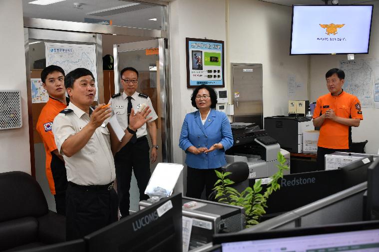 함평소방서 위문방문(2023.7.20.) 5