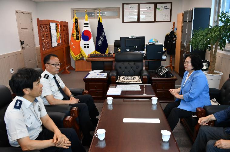 함평소방서 위문방문(2023.7.20.)