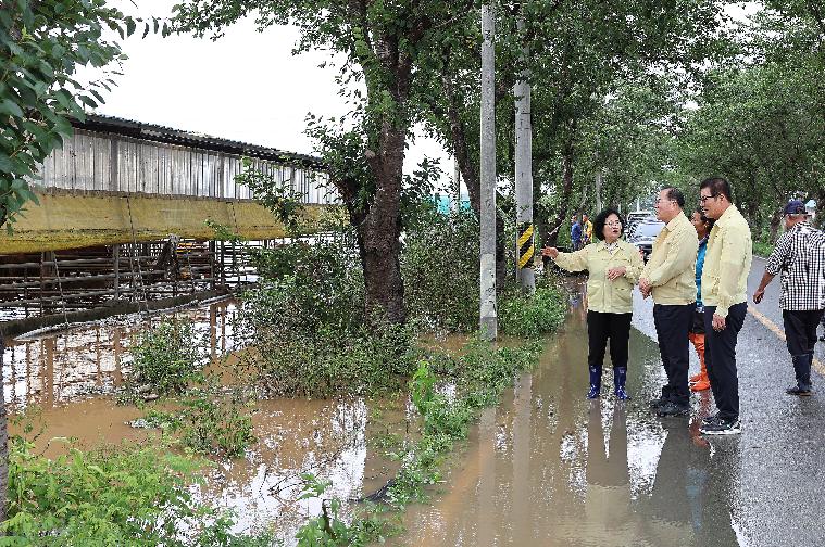 2023년 수해 피해 지역 현장 방문(2023.7.24.) 6