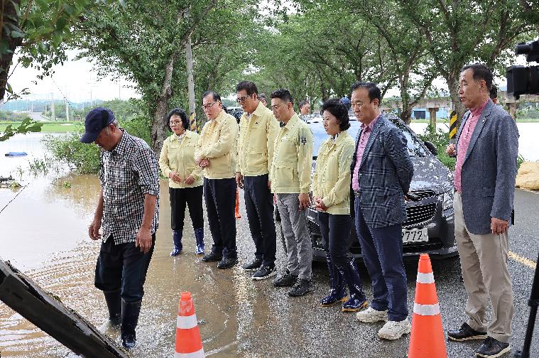 2023년 수해 피해 지역 현장 방문(2023.7.24.) 7