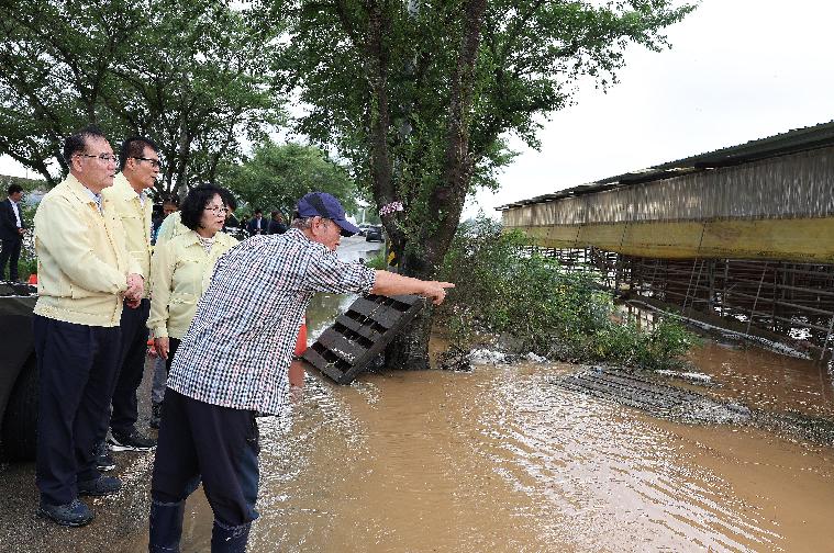 2023년 수해 피해 지역 현장 방문(2023.7.24.) 3