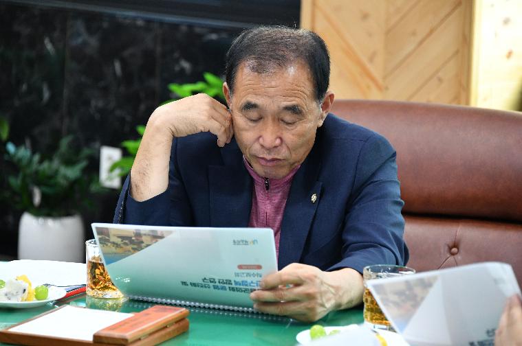 함평군 의회운영 선진화 및 인구정책 방안 연구용역 착수보고회(2023.9.11.) 4