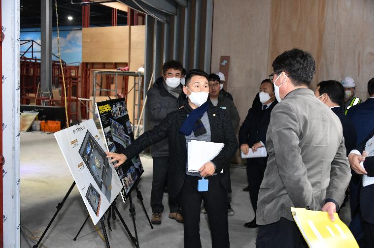 함평문화유물전시관 신축사업  및 황금박쥐전시관 이전사업 추진사항 현장보고(2024.2.6.) 8