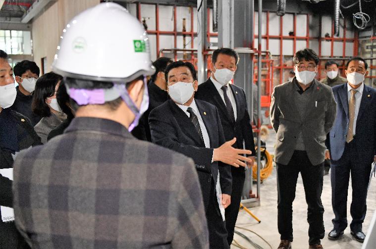 함평문화유물전시관 신축사업  및 황금박쥐전시관 이전사업 추진사항 현장보고(2024.2.6.) 9