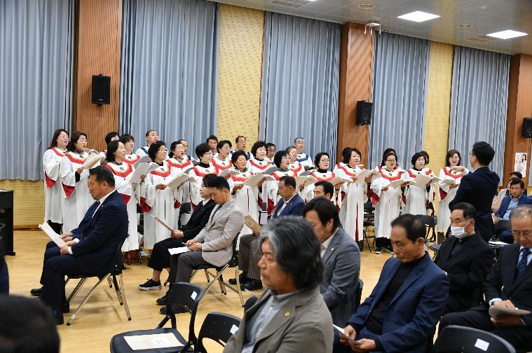 군민화합 및 제26회 함평나비대축제 성공기원 기도회(2024.4.25.) 5