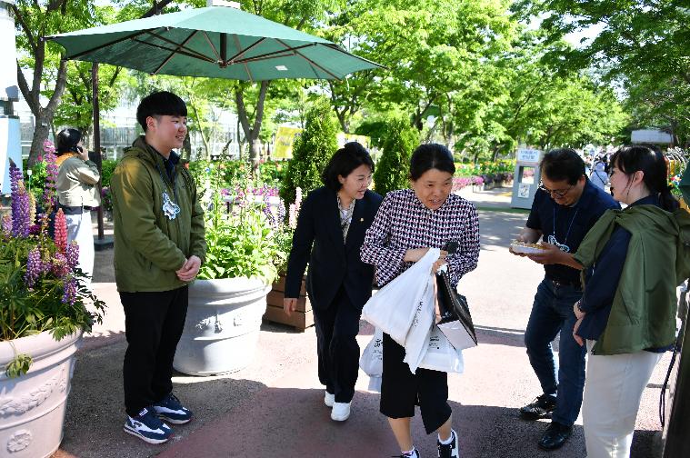 제26회 함평나비축제 자원봉사자 격려차 방문(2024.5.3.) 10
