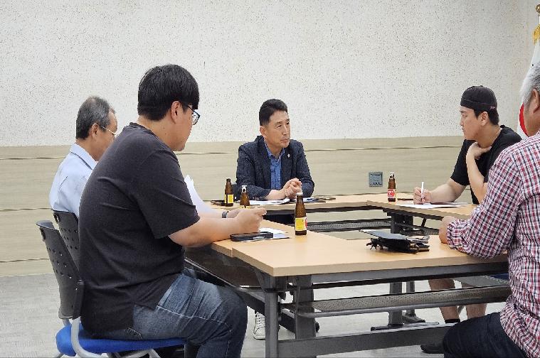 함평전통시장 상인 연합회 간담회(2024.7.9.) 2