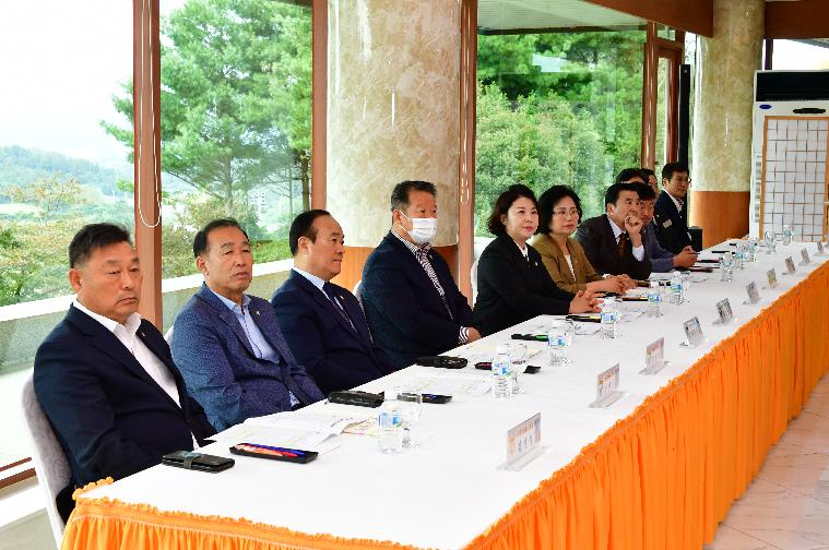 제296회 전라남도 시·군의장 협의회 월례회의(2024.10.10.)