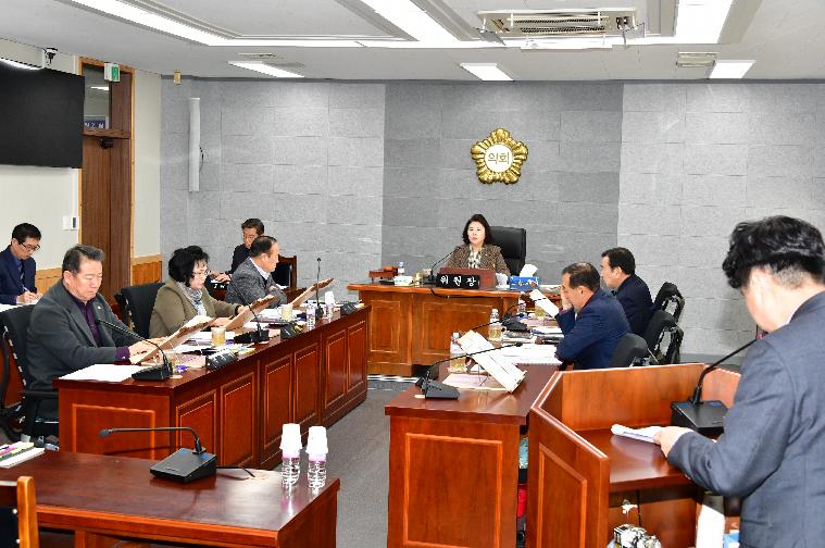 제297회 함평군의회 임시회 폐회중 제1차 일반행정위원회(2025.1.21.)