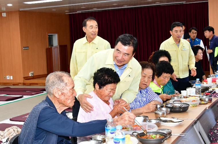 집중호우 침수피해 이재민 위로 및 피해지역 현장방문(2025.7.18.) 2