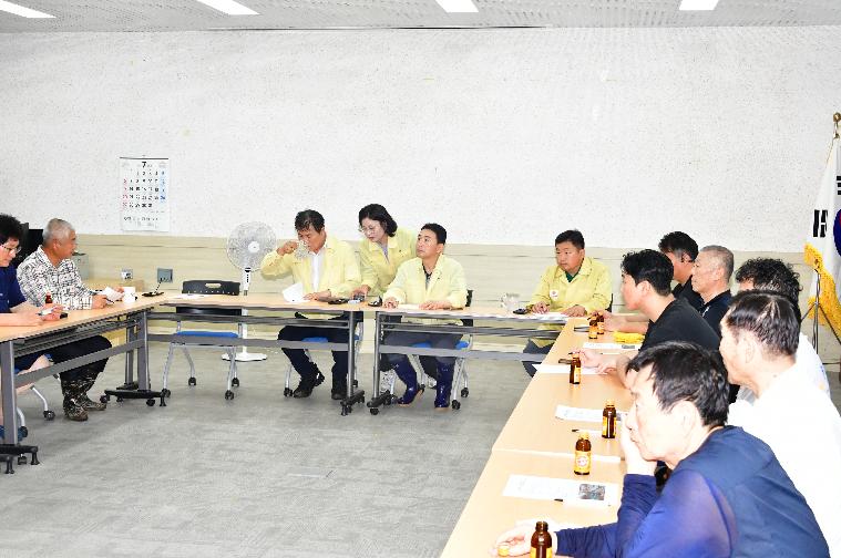 함평천지 전통시장 수해피해 종합대책회의(2025.8.4.) 2