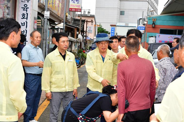 신정훈 국회의원 수해지역 함평천지 전통시장 방문(2025.8.6.) 2