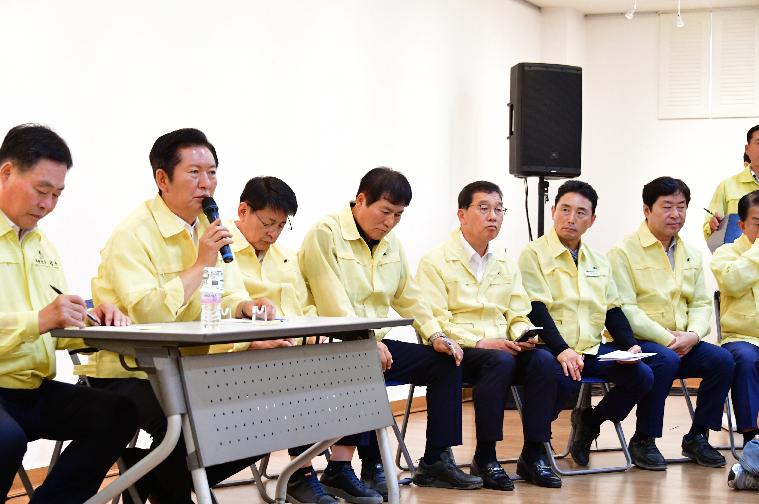 정청래 더불어민주당 대표 이재민과 간담회(2025.8.8.) 4