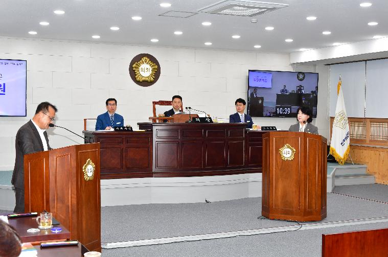 제306회 함평군의회 임시회 제3차 본회의(2025.10.23.) 2