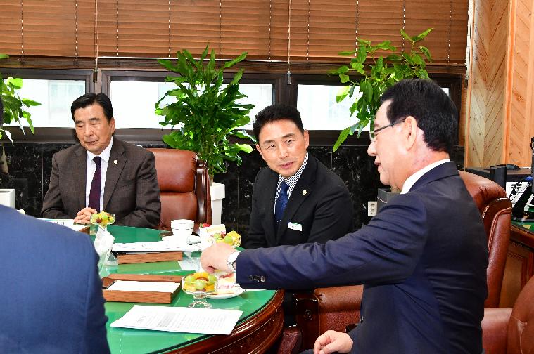 김영록 전남도지사 함평군의회 방문(2025.10.28.) 2