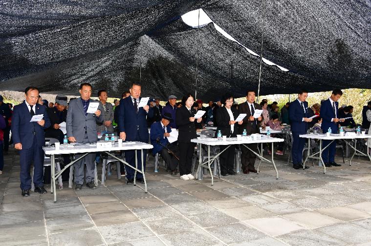 제33회 함평 양민 집단학살 희생자 합동추모식(2025.10.30.) 10