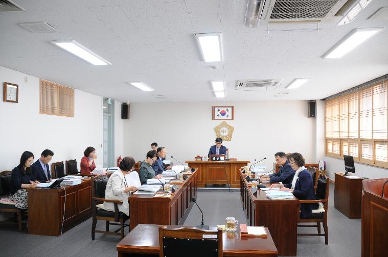 제251회 함평군의회 임시회 제1차 예산결산특별위원회 및 의회운영위원회(2019.09.16.)