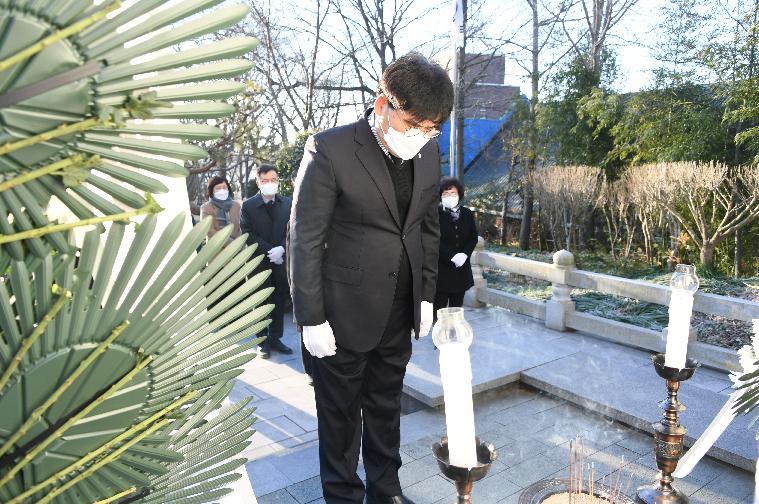 2022년 새해 충혼탑 참배(2022.1.3.)