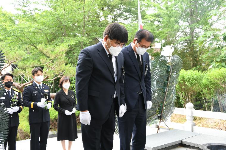 제67회 현충일 추념식(2022.6.6.)