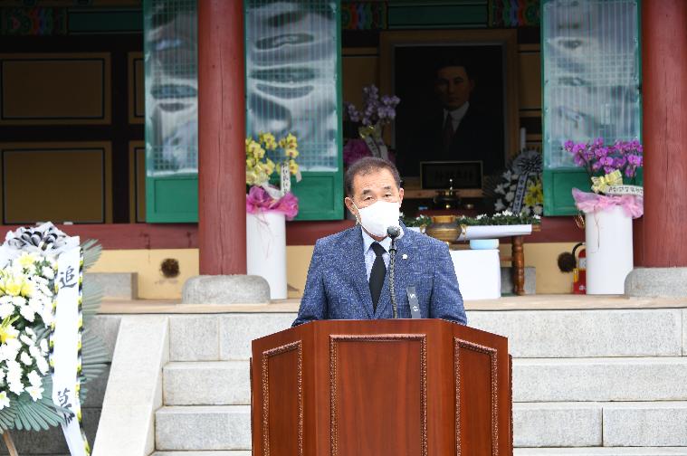 독립운동가 일강 김철 선생 추모식(2022.6.29.)