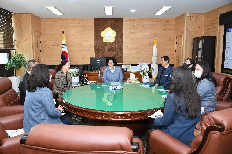 영등포구의회 직원 방문(2023.3.14.)