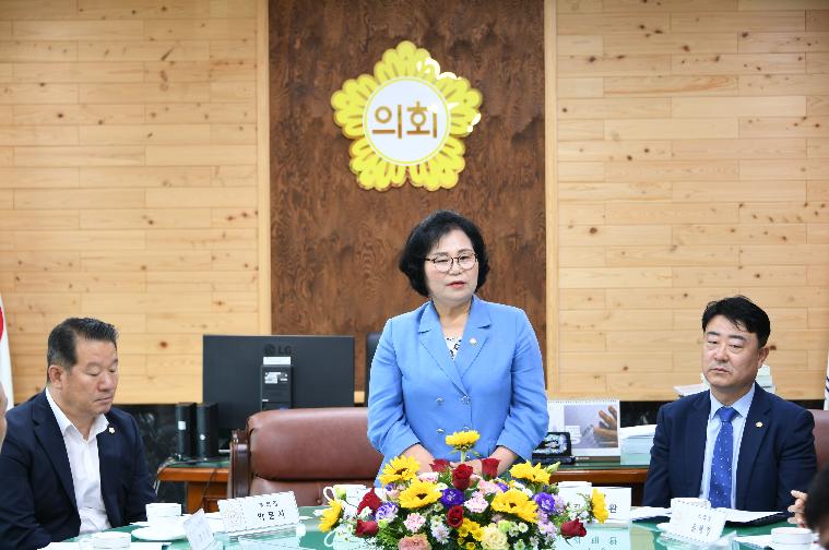 광산구의회 의원 간담회(2023.6.9.)