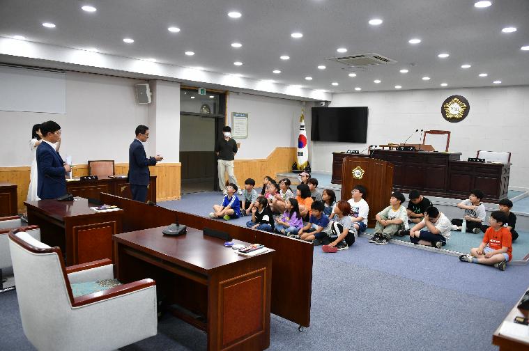 월야초등학교 함평군의회 견학 방문(2024.6.13.)