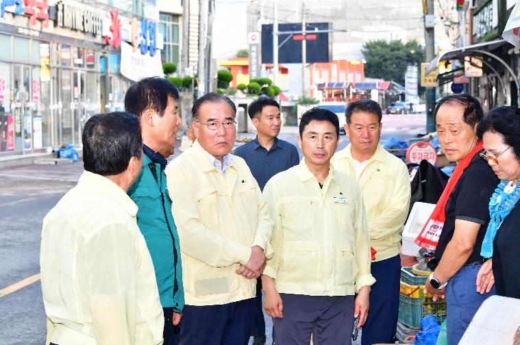 수해피해 지역 현장방문 및 복구활동(2025.8.4.)